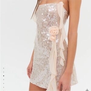 For love & lemons sequin mini dress